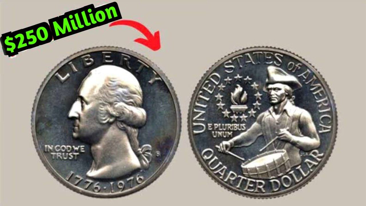 Rare Bicentennial Quarters coins value is $250 Million – Still in Circulation